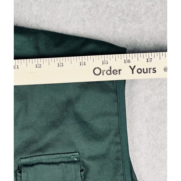 Rio Bravo Vest Hunter Green Reversible Cargo Tactical Utility Fishing Outdoorsy - Picture 7 of 16